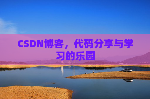 CSDN博客，代码分享与学习的乐园